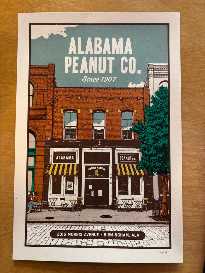 Alabama Peanut Print