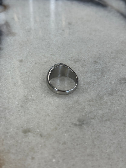 Dome Signet Ring Silver