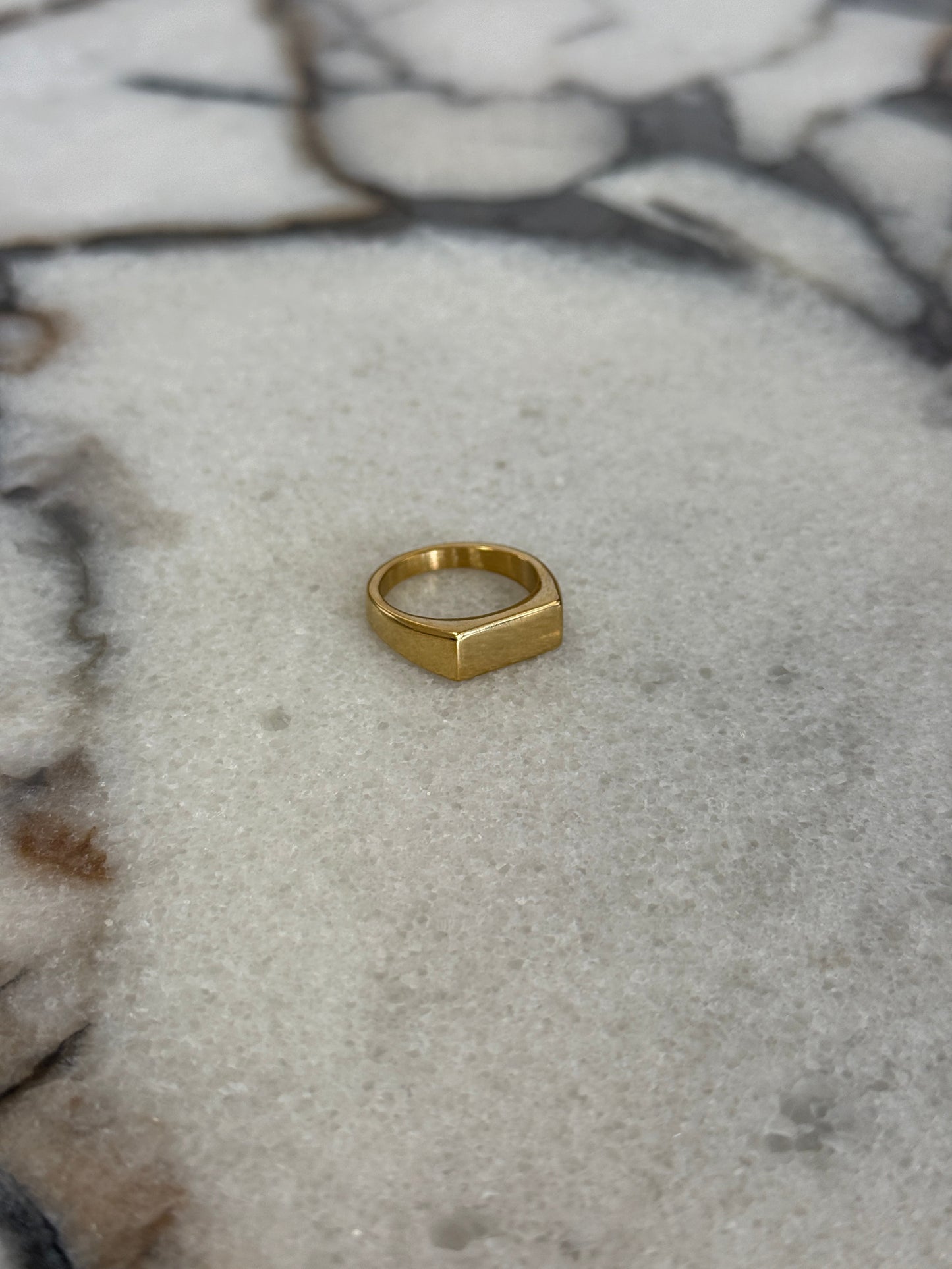 Classic Signet Ring Gold