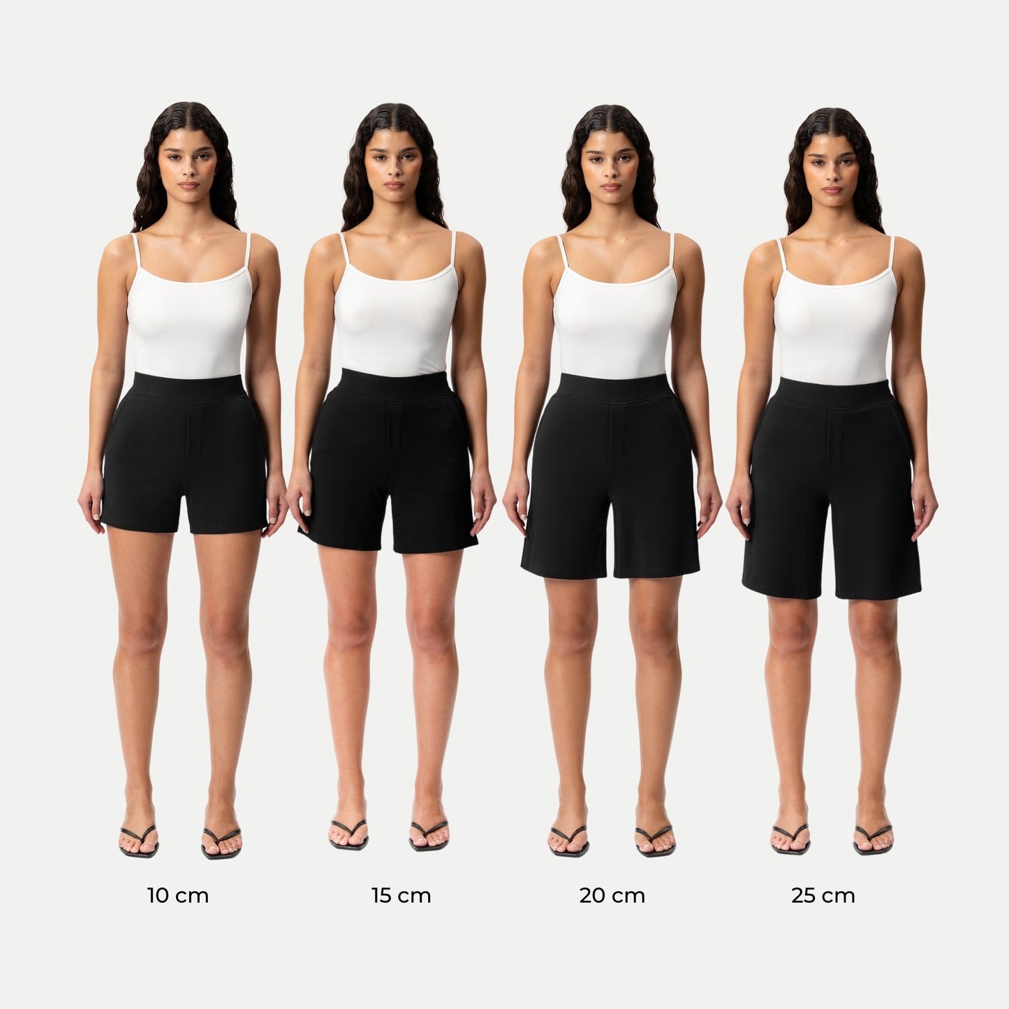 Light Ponte Shorts