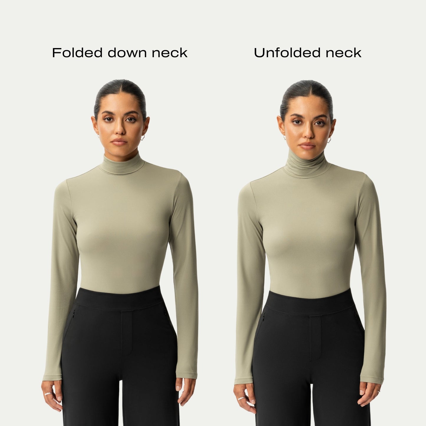Soft Turtleneck Long-sleeve