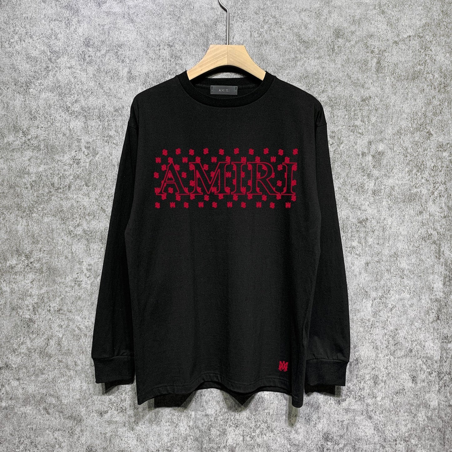 Amiri Long Sleeve Shirt Long Sleeve Long-Sleeved T-Shirt Blouse