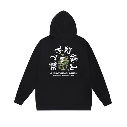 Bathing Ape Hoodie Fall/Winter Hooded Sweater