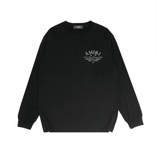 Amiri Long Sleeve Shirt Long Sleeve Long-Sleeved T-shirt Blouse