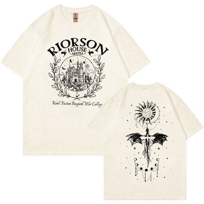 Basgiath War College Riorson House T Shirt Dragon Rider