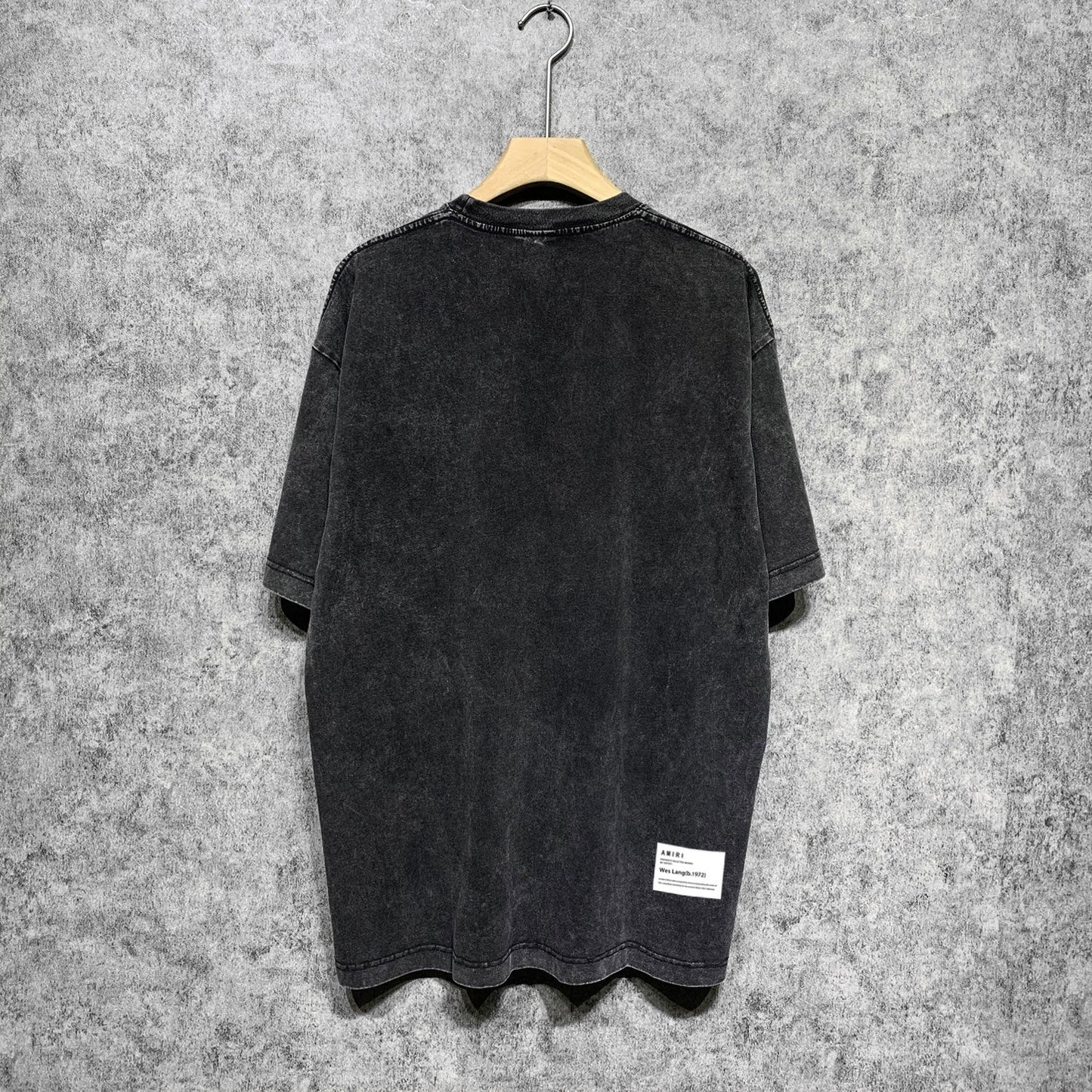 Amiri T-Shirt Distressed Retro Short Sleeve T-shirt
