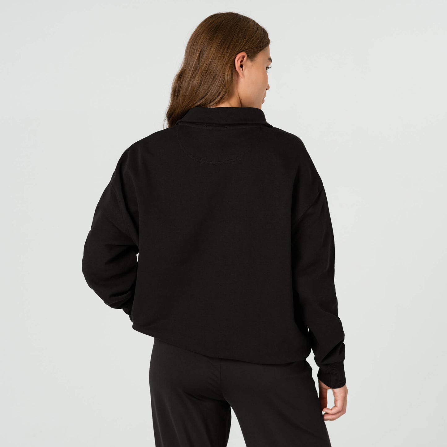 Quarter-Zip Relaxed Sweater