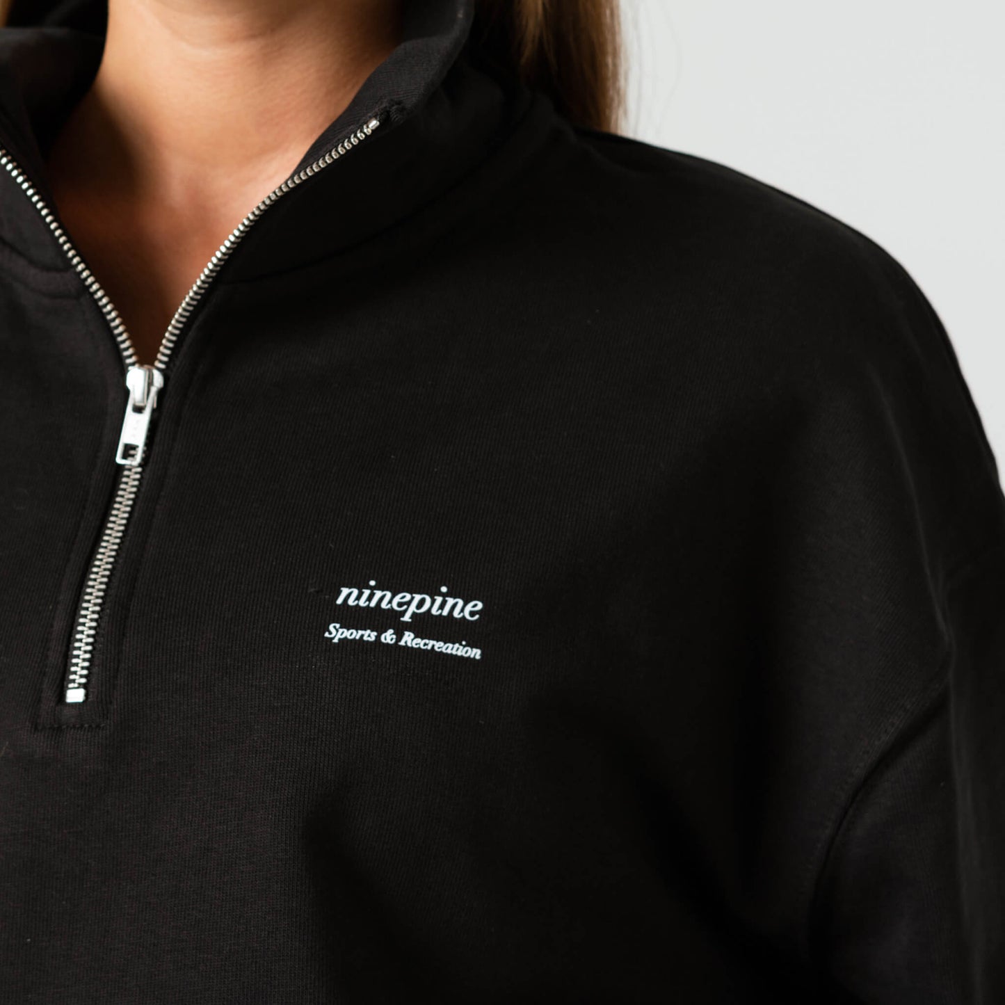 Quarter-Zip Relaxed Sweater