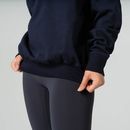 Quarter-Zip Relaxed Sweater