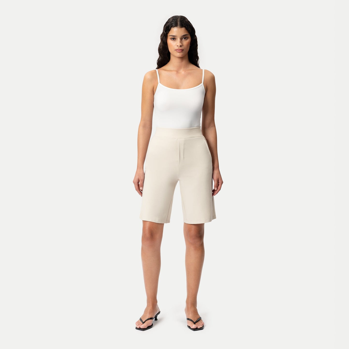 Light Ponte Shorts