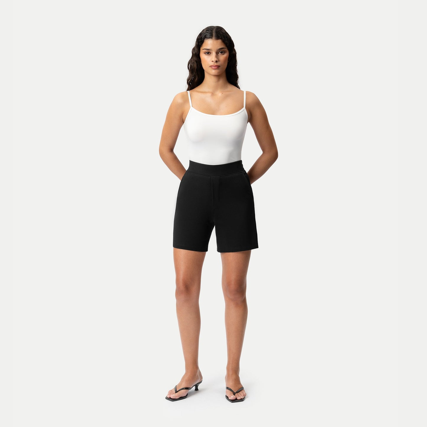 Light Ponte Shorts