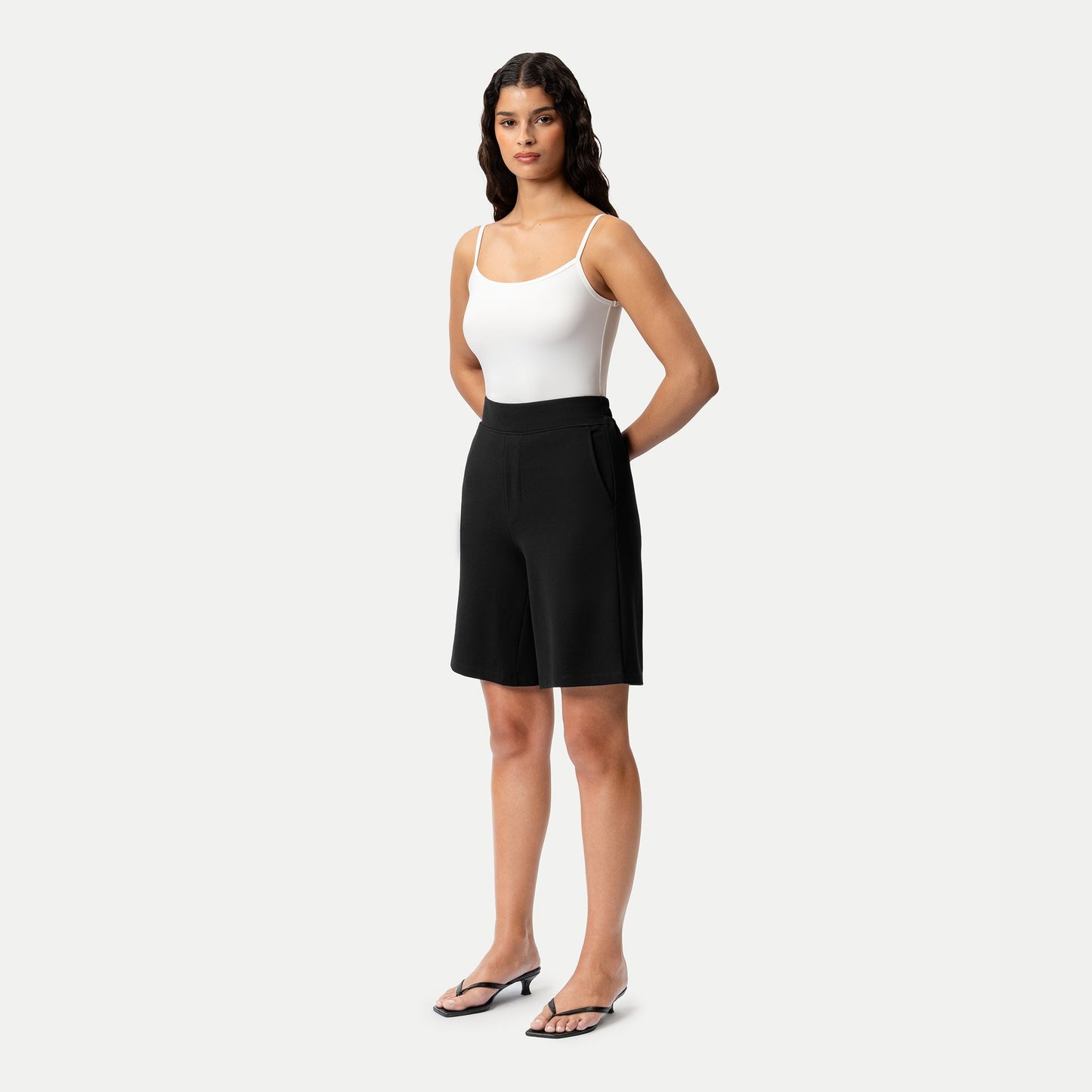 Light Ponte Shorts