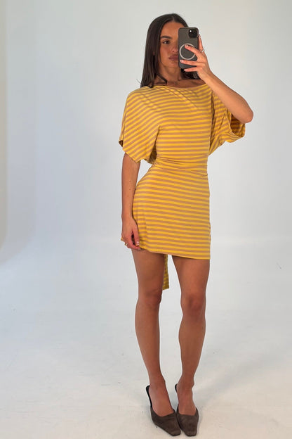 Lana Mini Dress Mustard - FINAL SALE