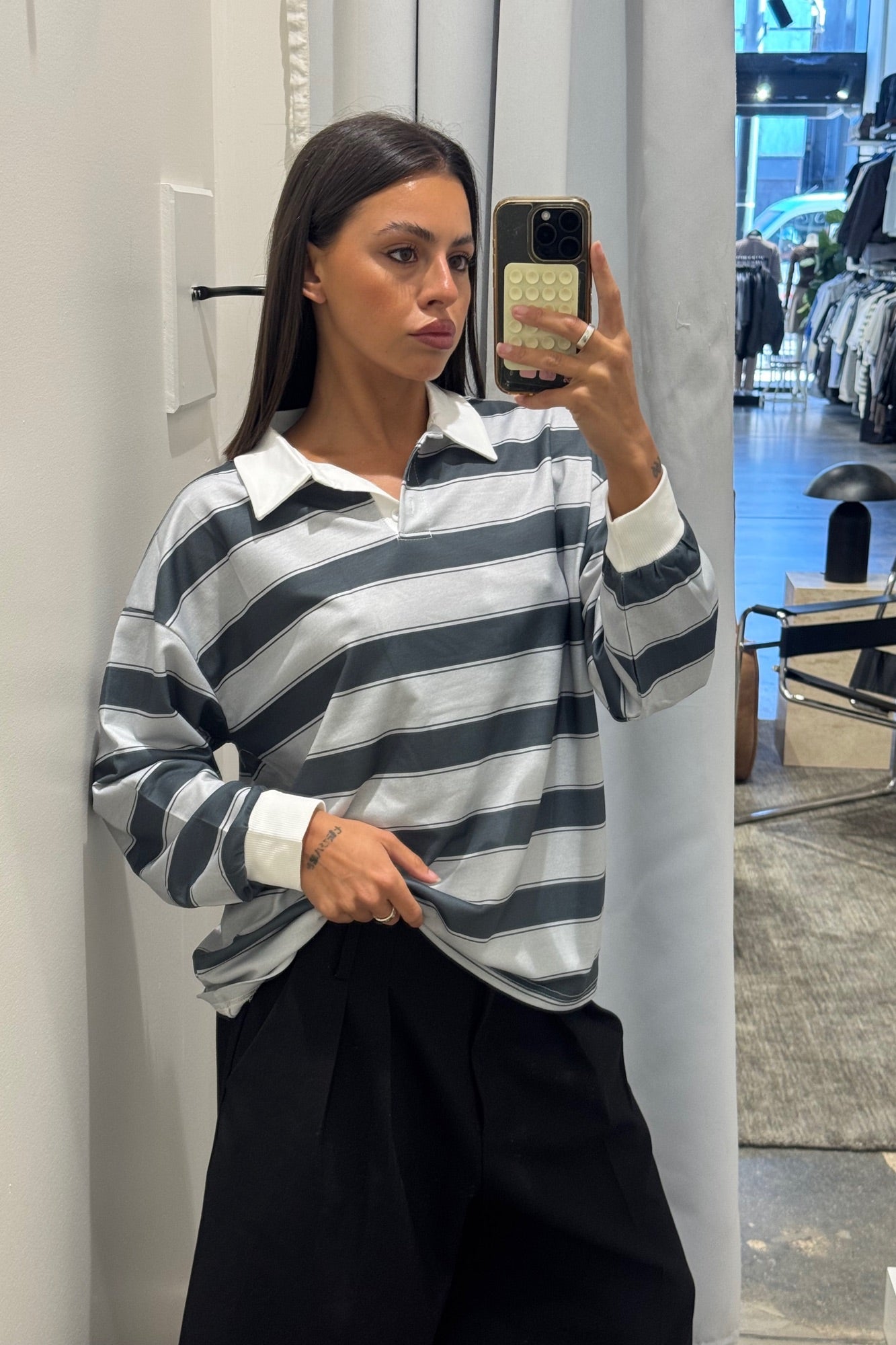 Elliot Rugby Jersey Grey - FINAL SALE
