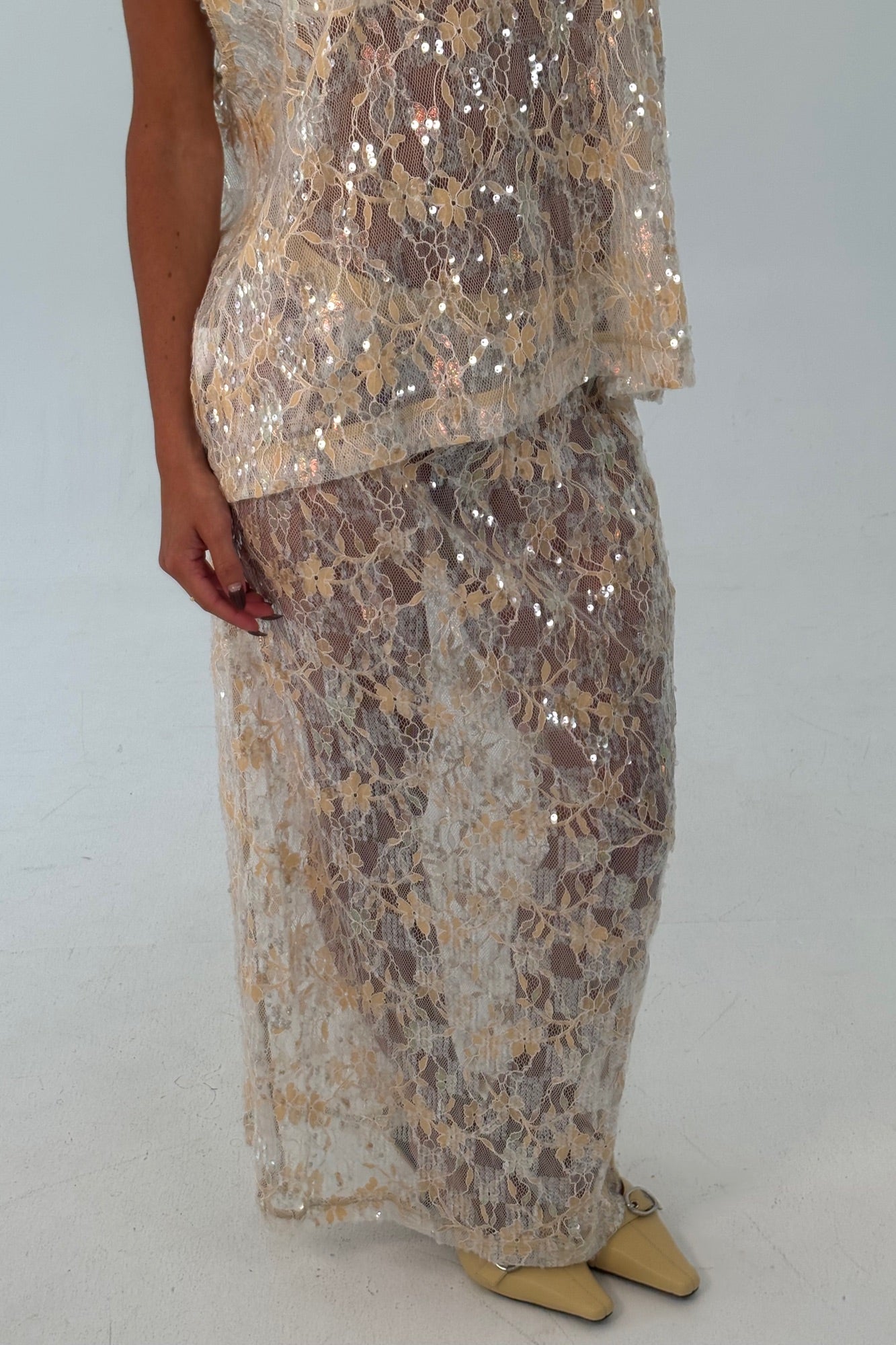 Fern Skirt Gold - FINAL SALE