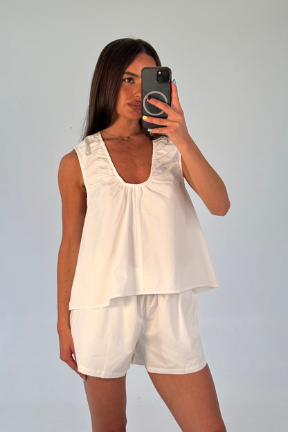 Kyla Top White
