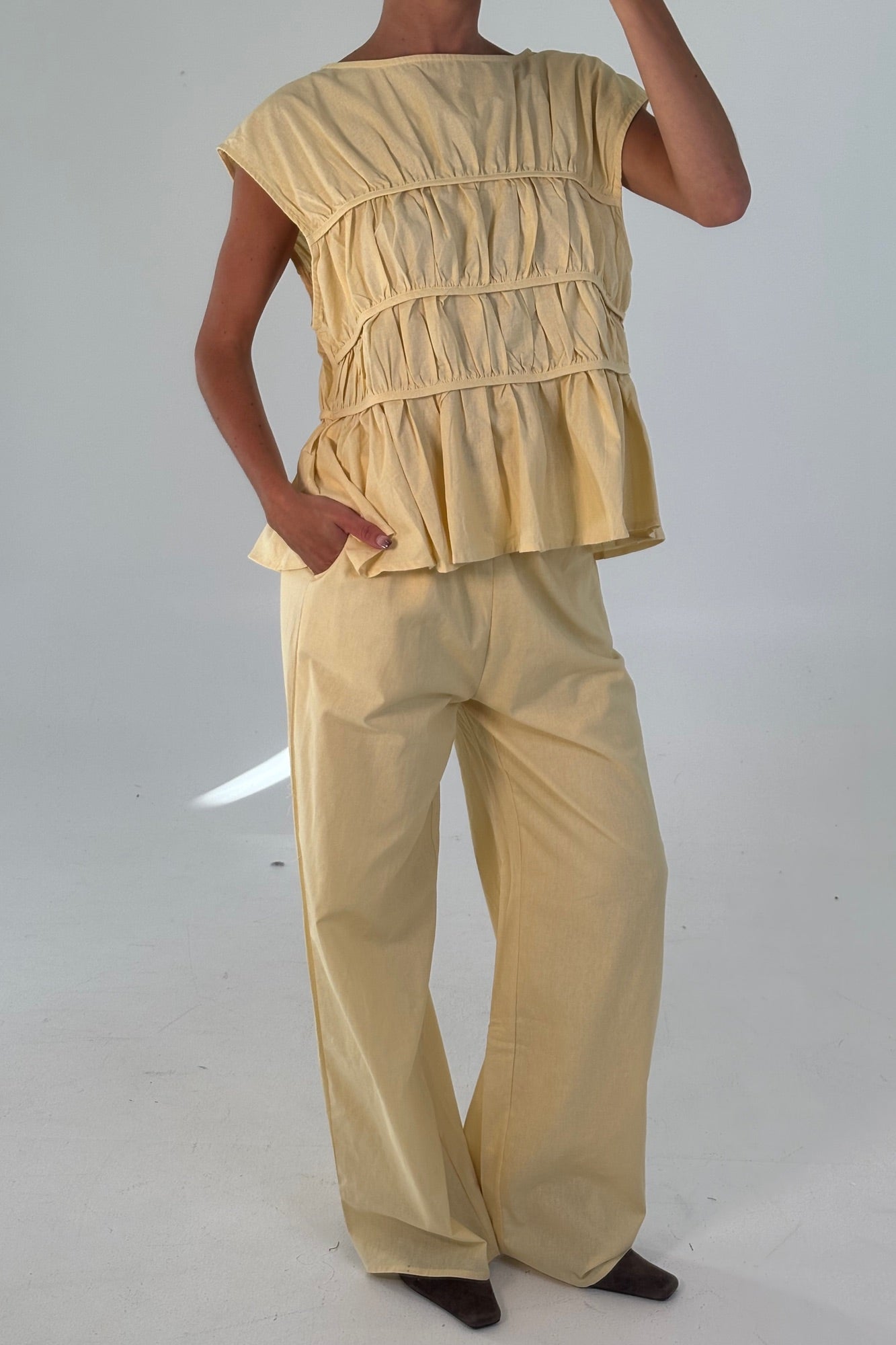Cara Set Yellow - FINAL SALE