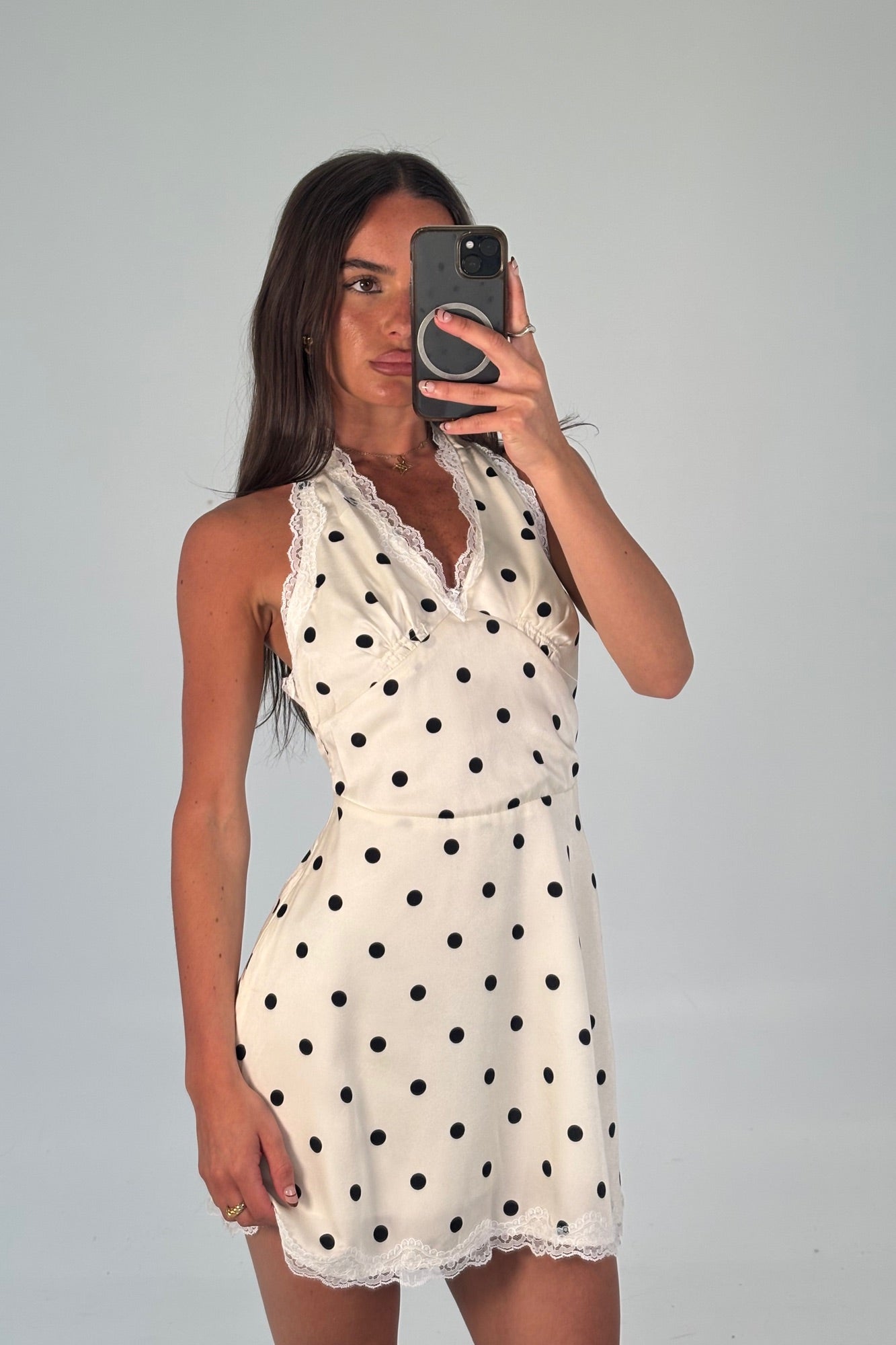Azalea Mini Dress White - FINAL SALE
