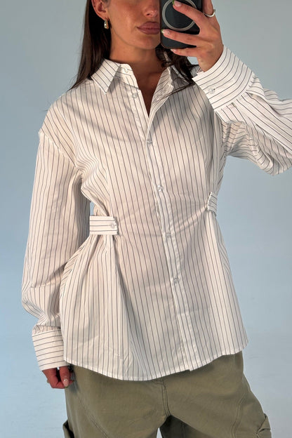 June Oversized Shirt White - FINAL SALE