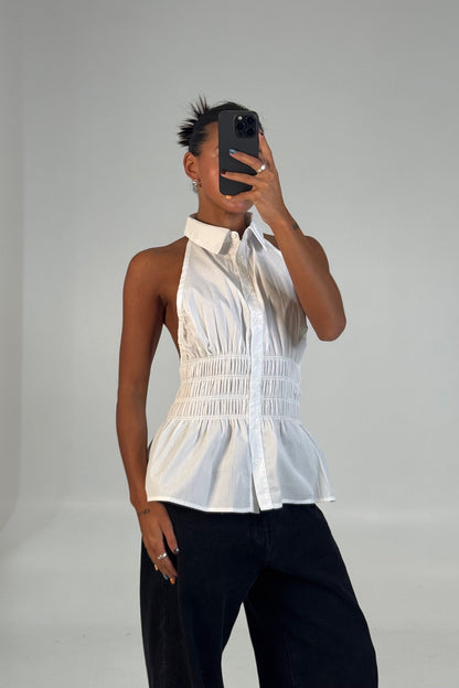 Kristal Top White