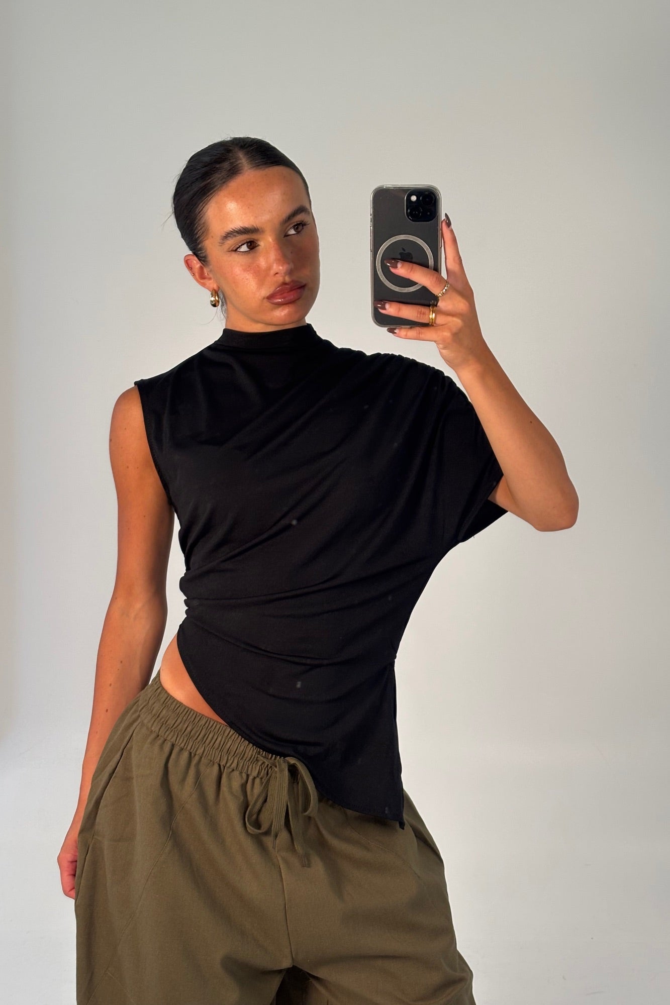Danielle Top Black