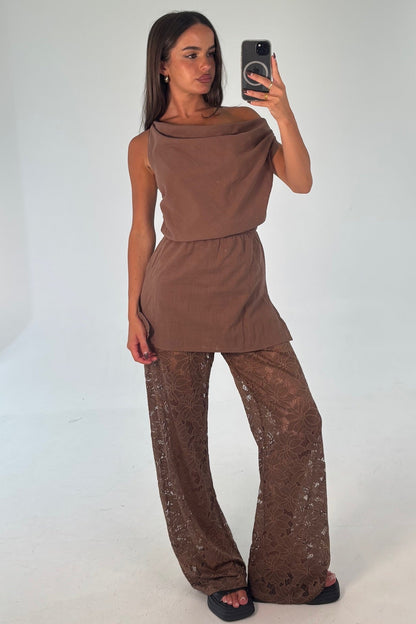 Isabella Set Chocolate - FINAL SALE