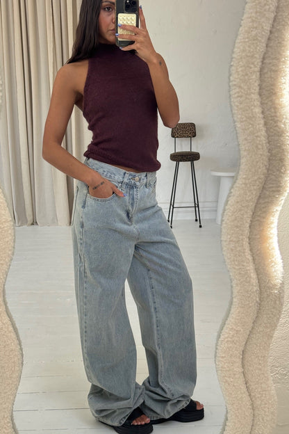 Albie Jean Vintage Blue