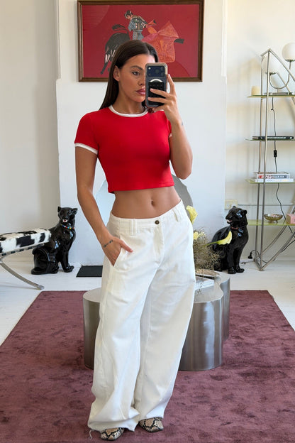 Laguna Tee Crimson