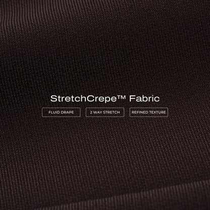 Crepe Relaxed Trouser