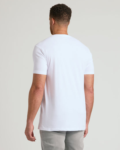 Black & White Classic Tall V-Neck 10-Pack