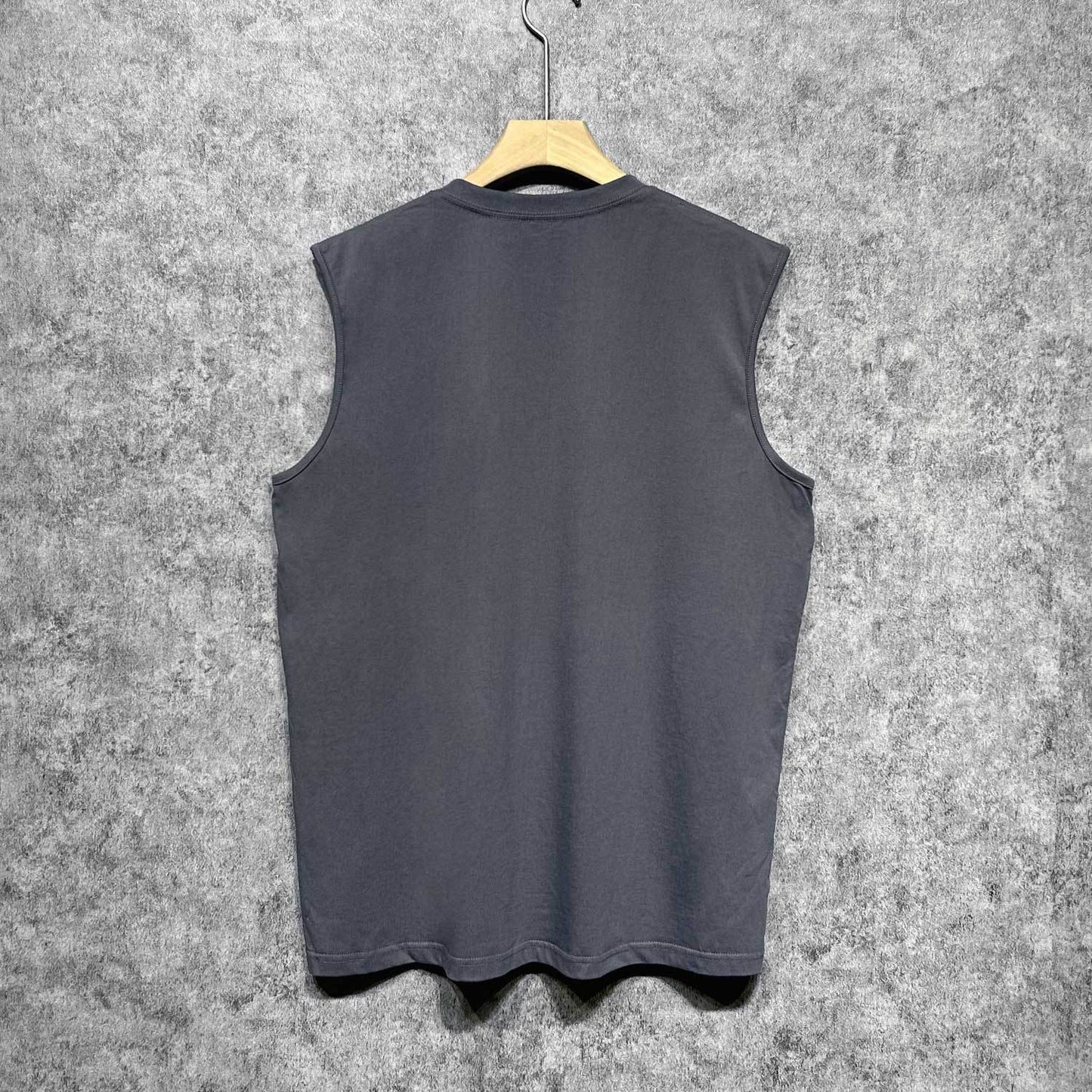 Amiri tank top letter cross printing