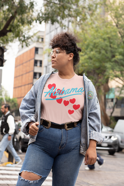 "Alabama Hearts" Unisex T-Shirt