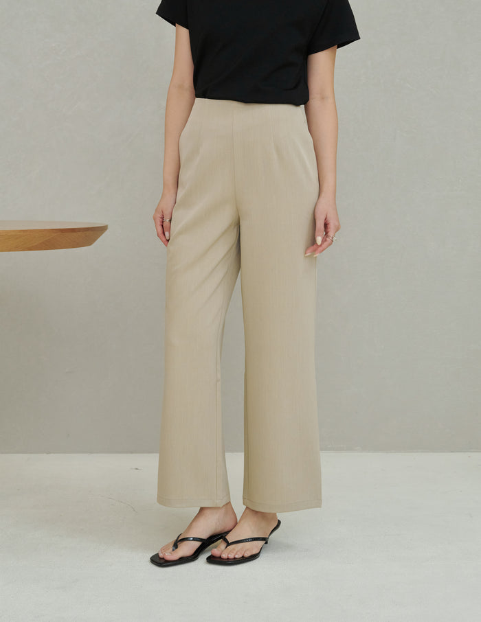Alexandra Tailored Pants in Sand