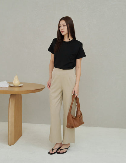 Alexandra Tailored Pants in Sand