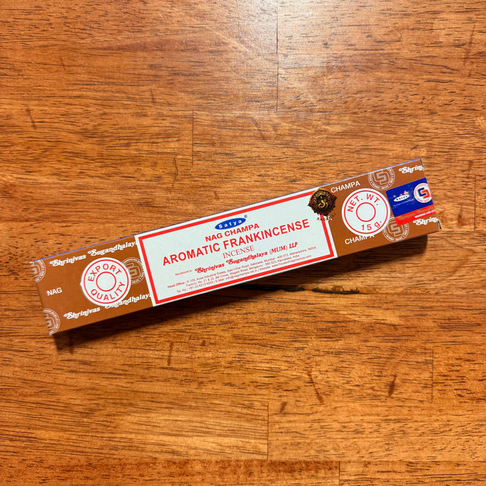 Aromatic Frankincense - Satya Incense