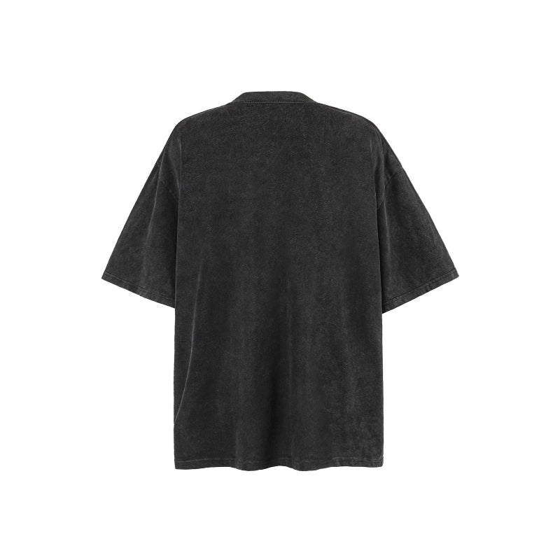 American vintage street T-shirt summer loose cotton men's clothing