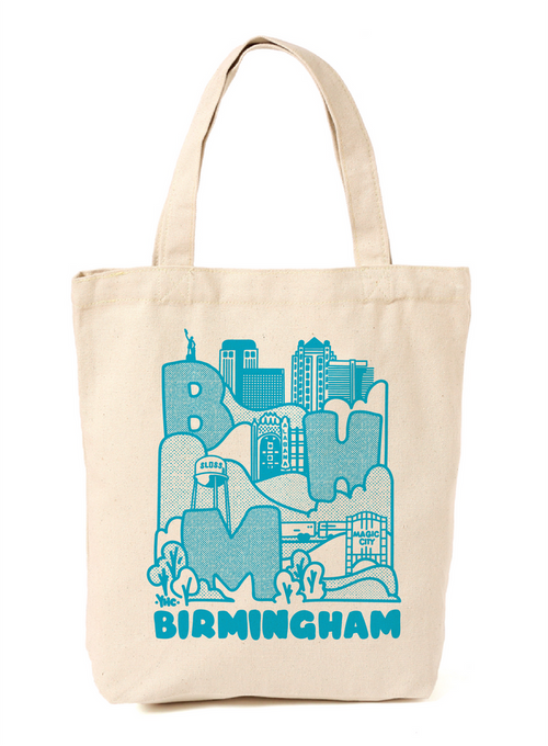 "BHAM Landmark" Tote Bag