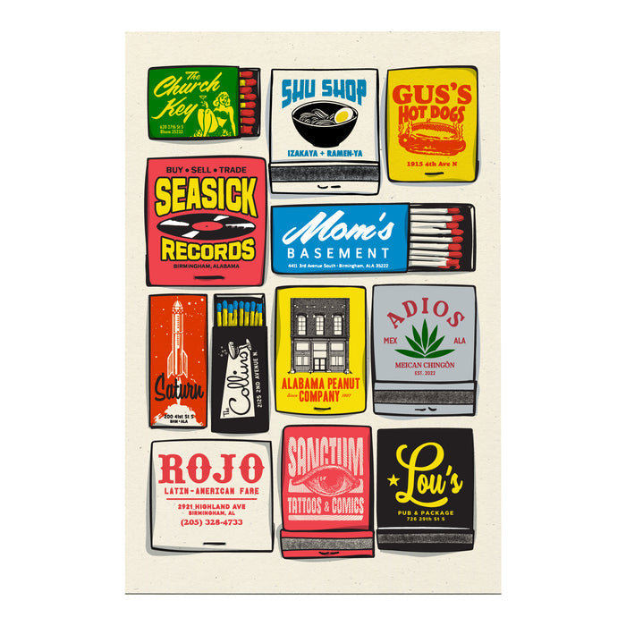 Bham Matchbook Series - Volume 1