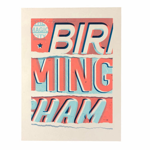"Birmingham" 18x24 Art Print