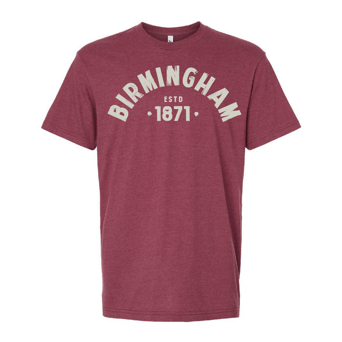 "Birmingham Sign Painter" Cranberry T-Shirt