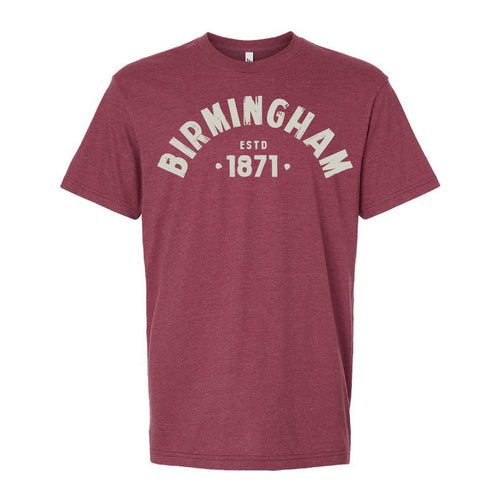 "Birmingham Sign Painter" Cranberry T-Shirt