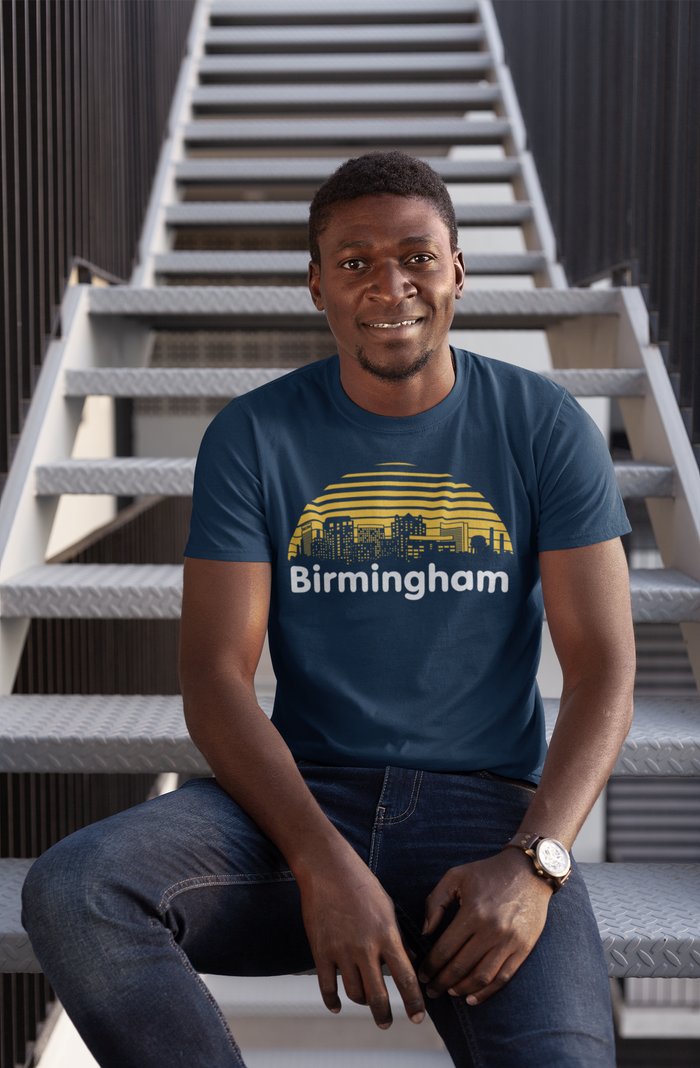 "Birmingham Skyline" Unisex T-Shirt