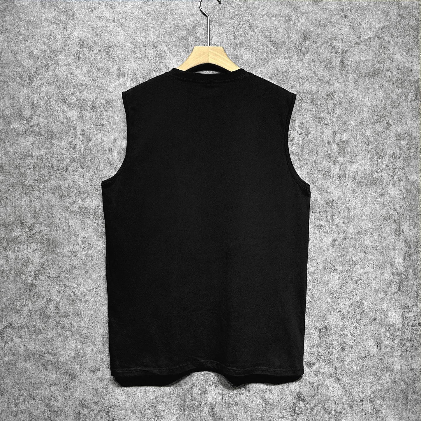 Amiri tank top five-pointed star mottled letterprinting