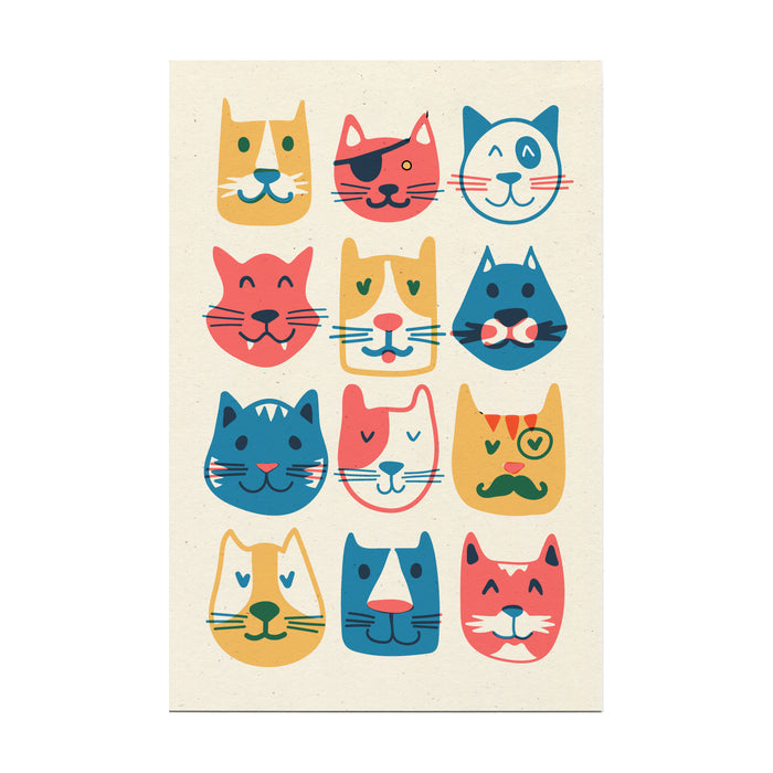 Cats Print