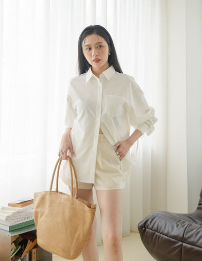 Charlie Oversized Shirt in White