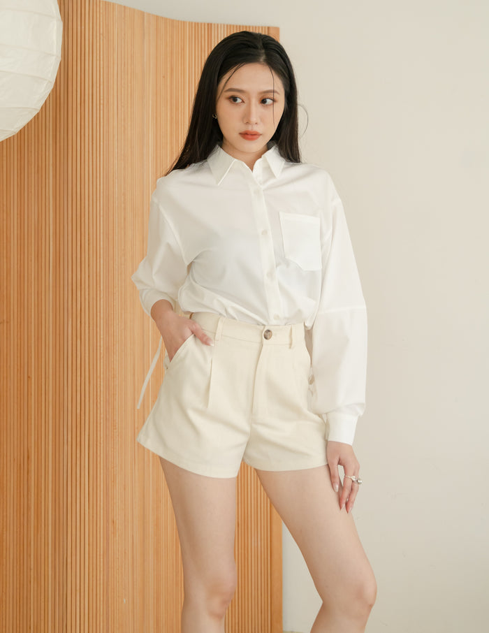 Charlie Oversized Shirt in White