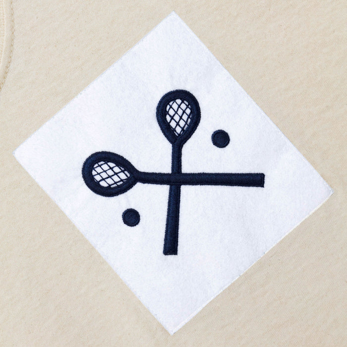 Cream Racquets Short Sleeve Tee