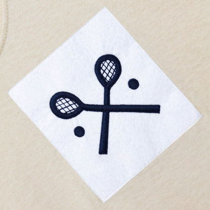 Cream Racquets Short Sleeve Tee