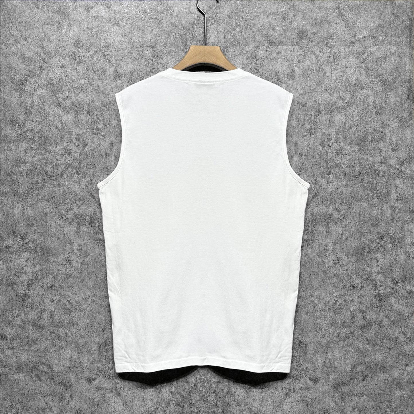 Amiri tank top five-pointed star mottled letterprinting