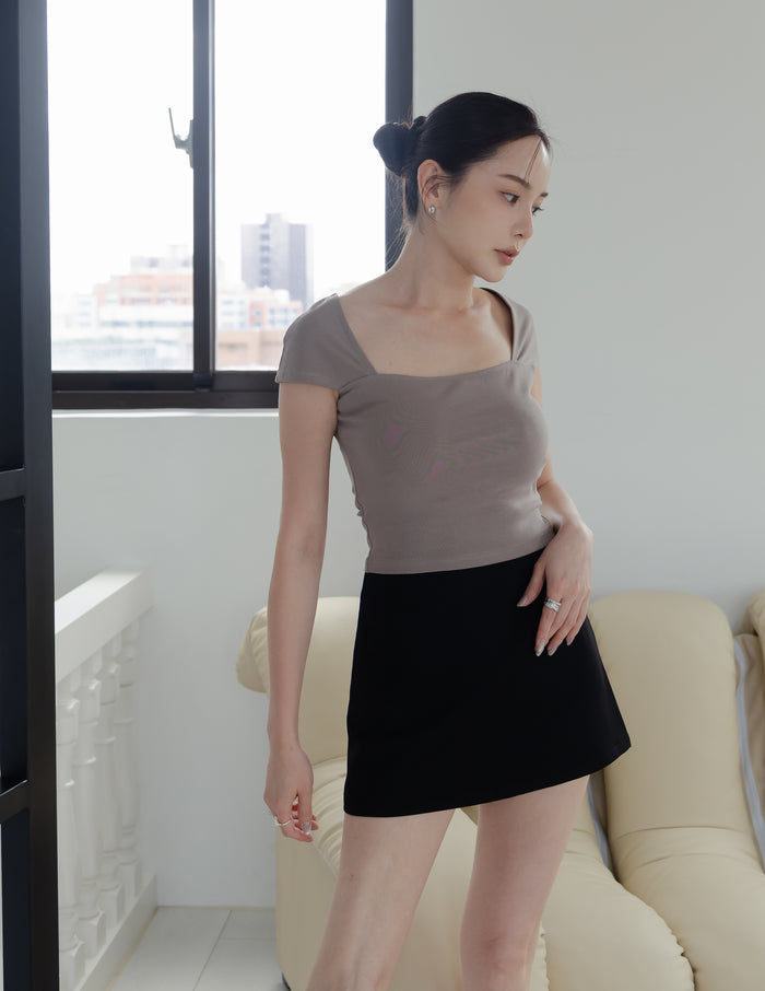 Dani Mini Skorts in Black